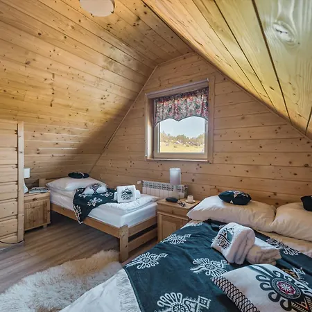 Alojamento de Turismo Selvagem Zaciszne W Kluszkowcach Z Sauna I Balia